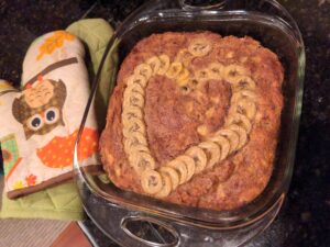 Banana Bread Baked with Love