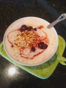 Blissful Breakfast Oatmeal (V)